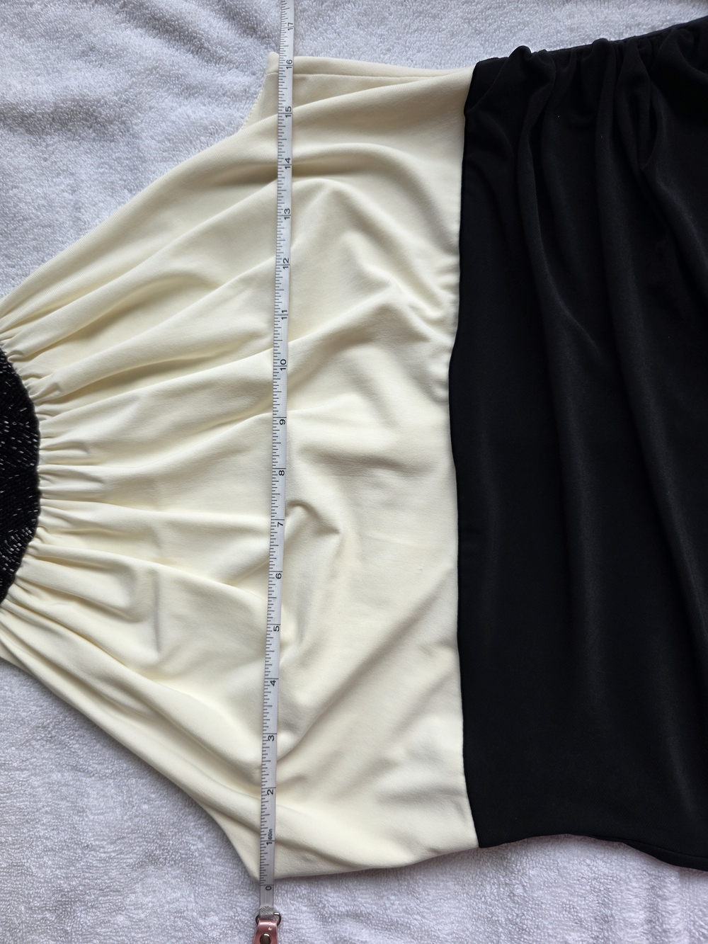 Lauren Ralph Lauren Black & Ivory Beaded Halter Maxi Dress Size 10, Formal Wear - Picture 10 of 16